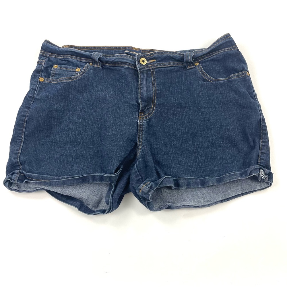 Miss  California Women’s Blue Jean Shorts 37